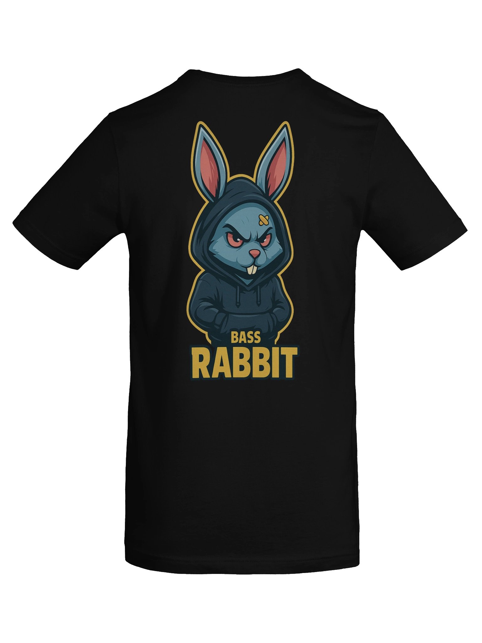 Bass Rabbit Graphic T-Shirt product image (8)