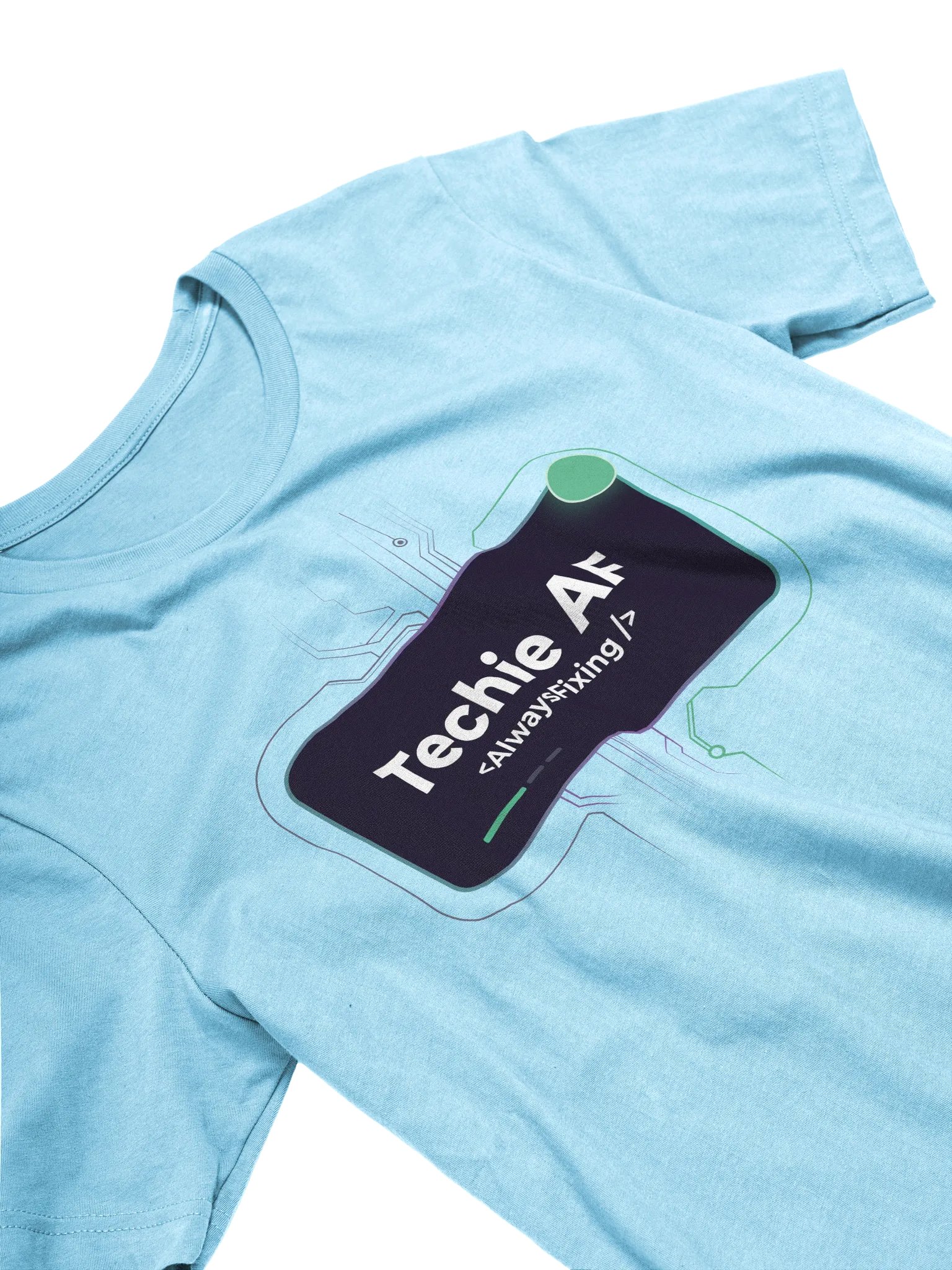 Techie AF Unisex Tee product image (3)
