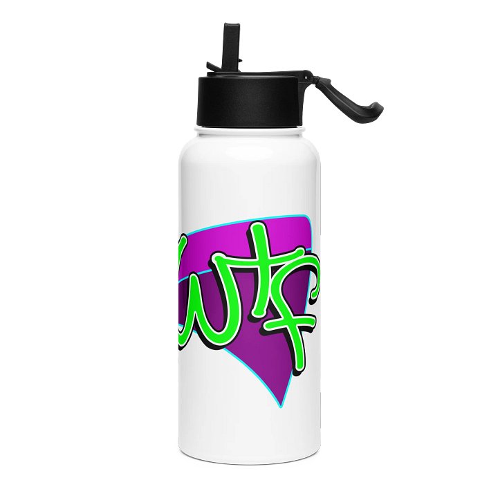 STFC.WTF Graffiti Water Bottle product image (1)