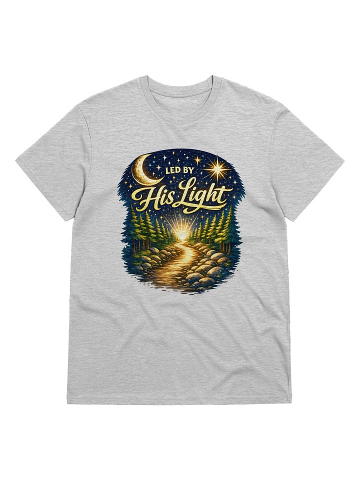 Led by His Light – Christian Inspirational Nature T-Shirt product image (2)