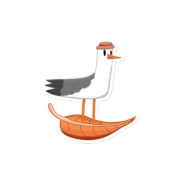 Autumn Ride Magnet (Orange) product image (2)