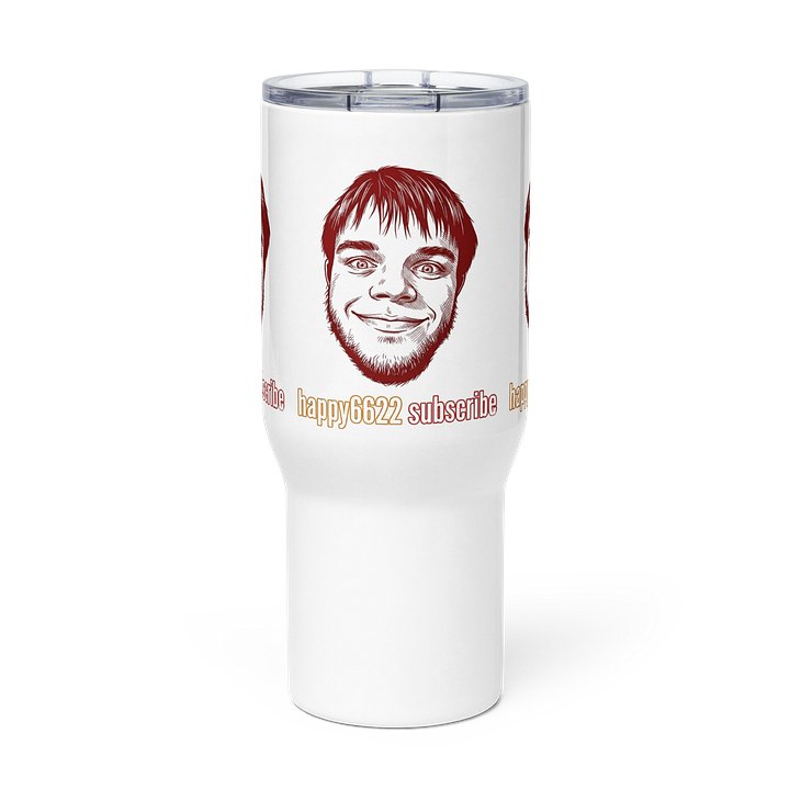 Happy6622 Cartoon Faces Travel Mug product image (2)