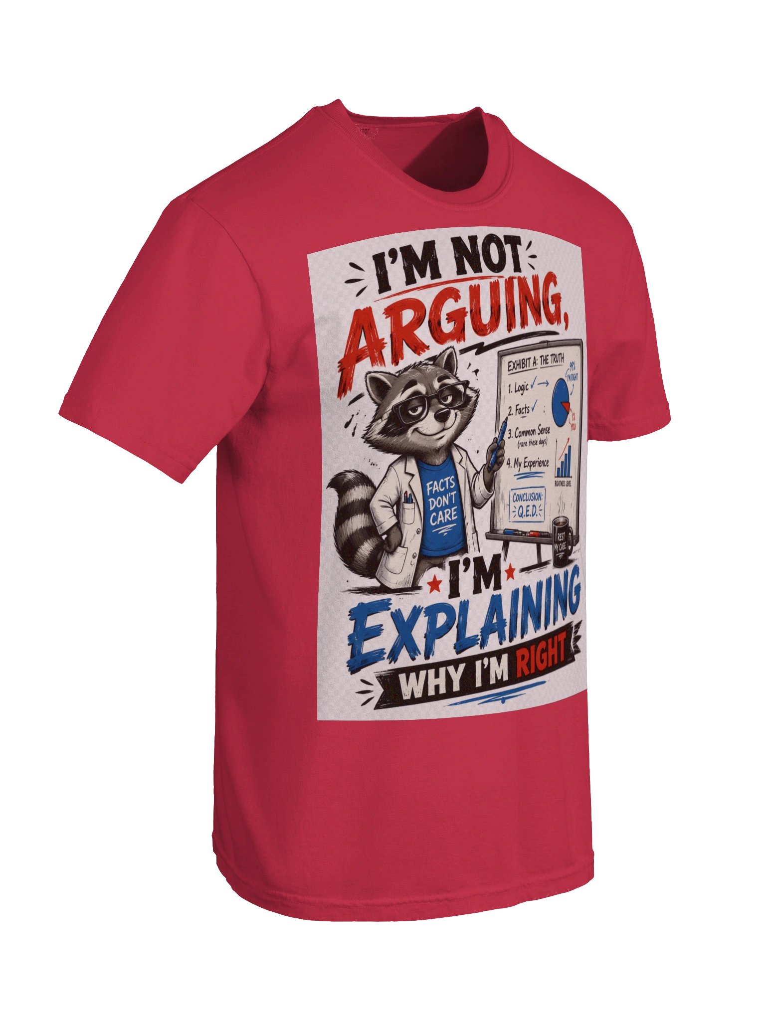 I’m Not Arguing I’m Explaining Why I’m Right Funny T-Shirt product image (77)