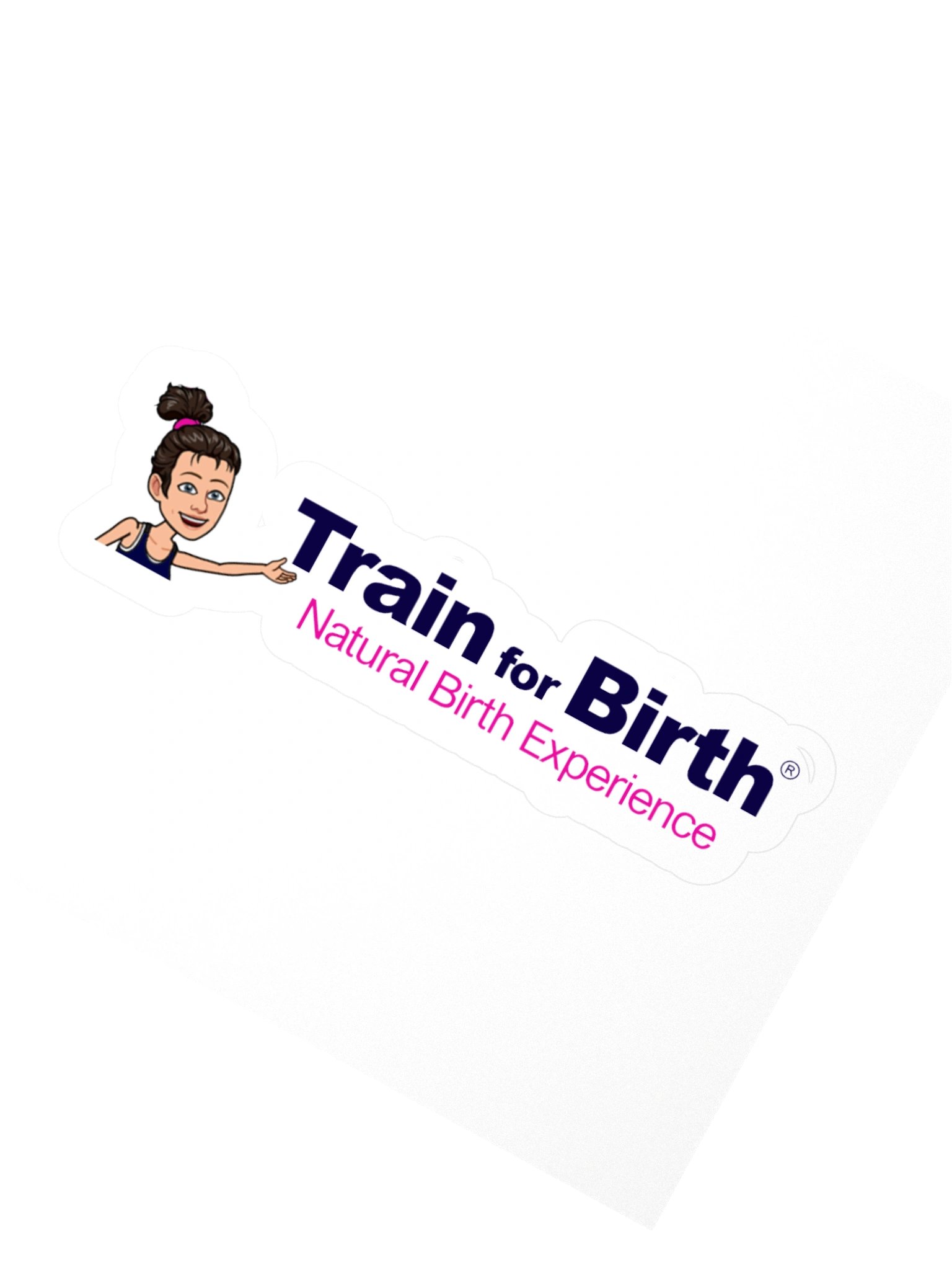 Train for Birth® Logo Sticker product image (5)