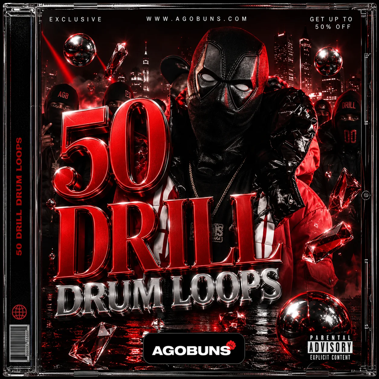 (50+) DRILL DRUM LOOPS – PREMIUM product image (1)