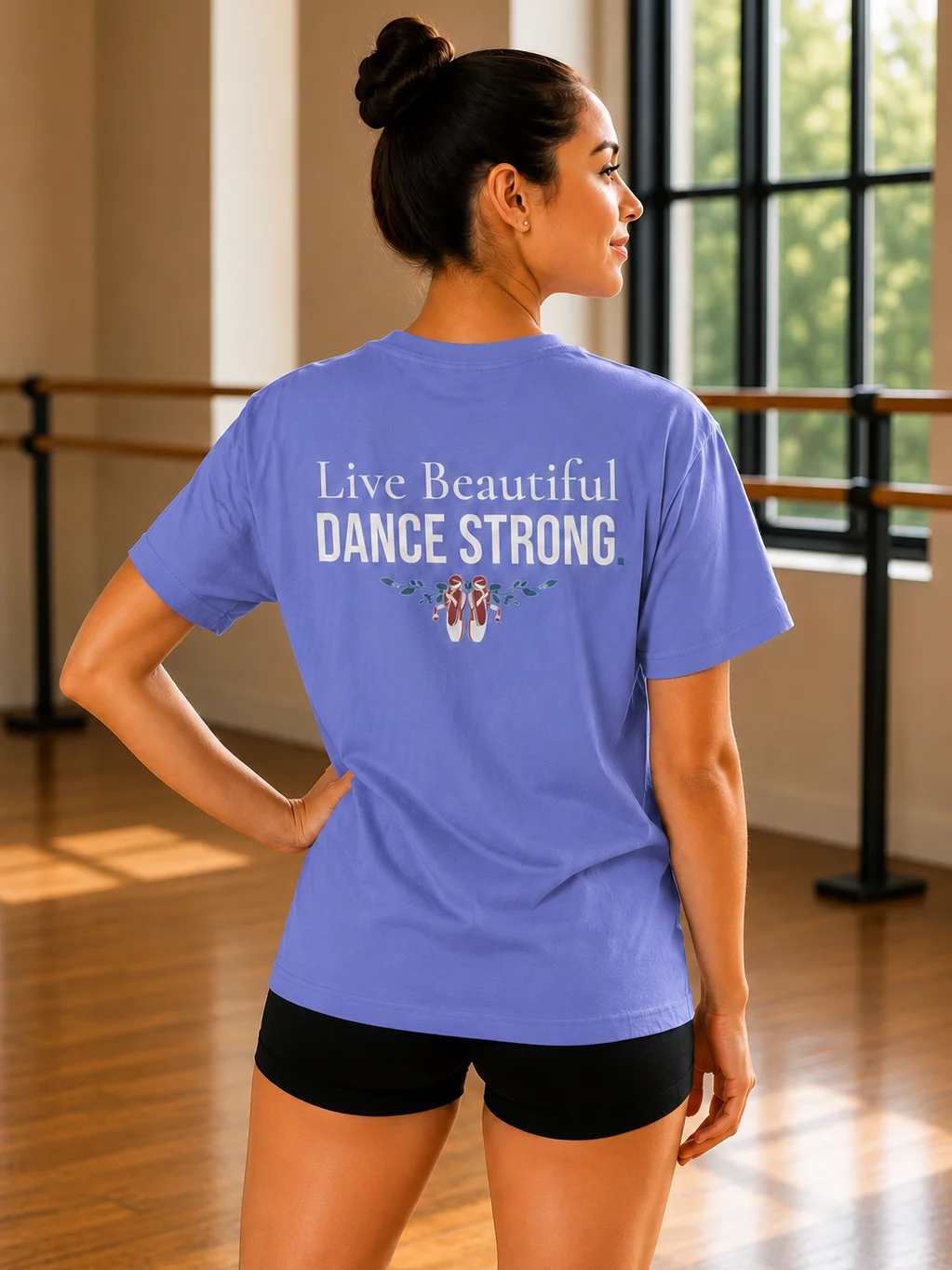 Grit. Grace. Bloom. | Artistry & Resilience | Inspirational Dance Shirt product image (3)