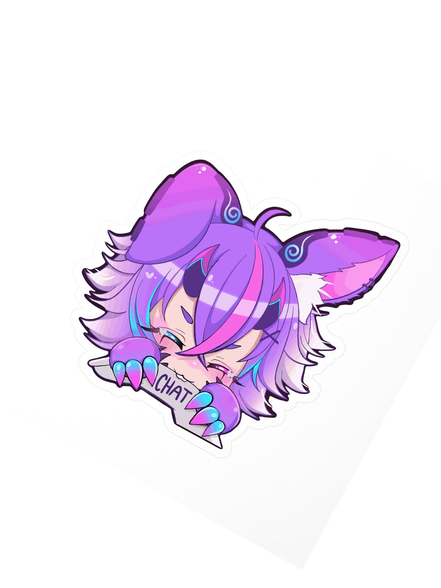 Glitch Nom Sticker product image (2)