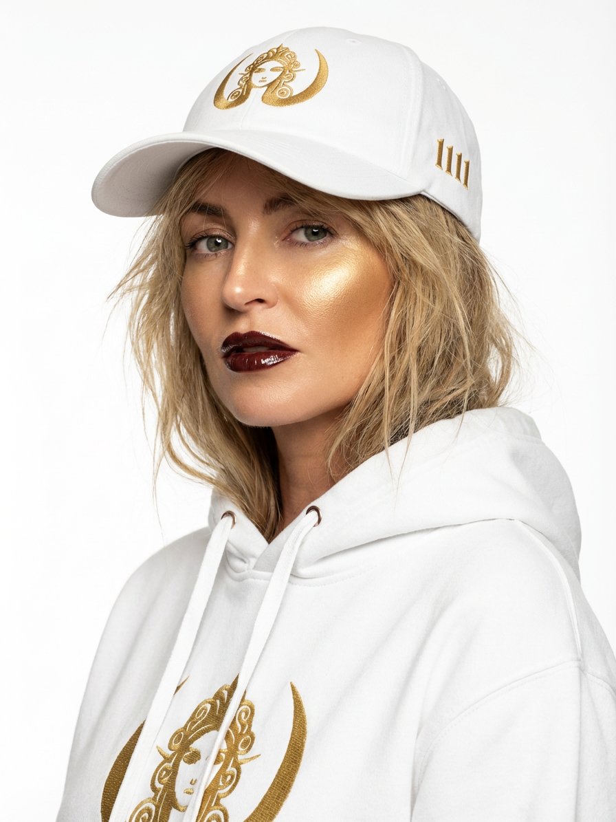 CIRCEMOON Divin Sacré Nombre 1111 Cap - white product image (1)