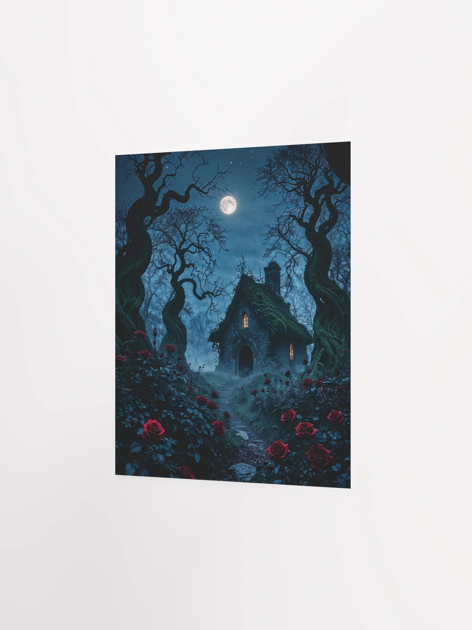 The Cottage Beneath the Moon Matte Poster product image (16)