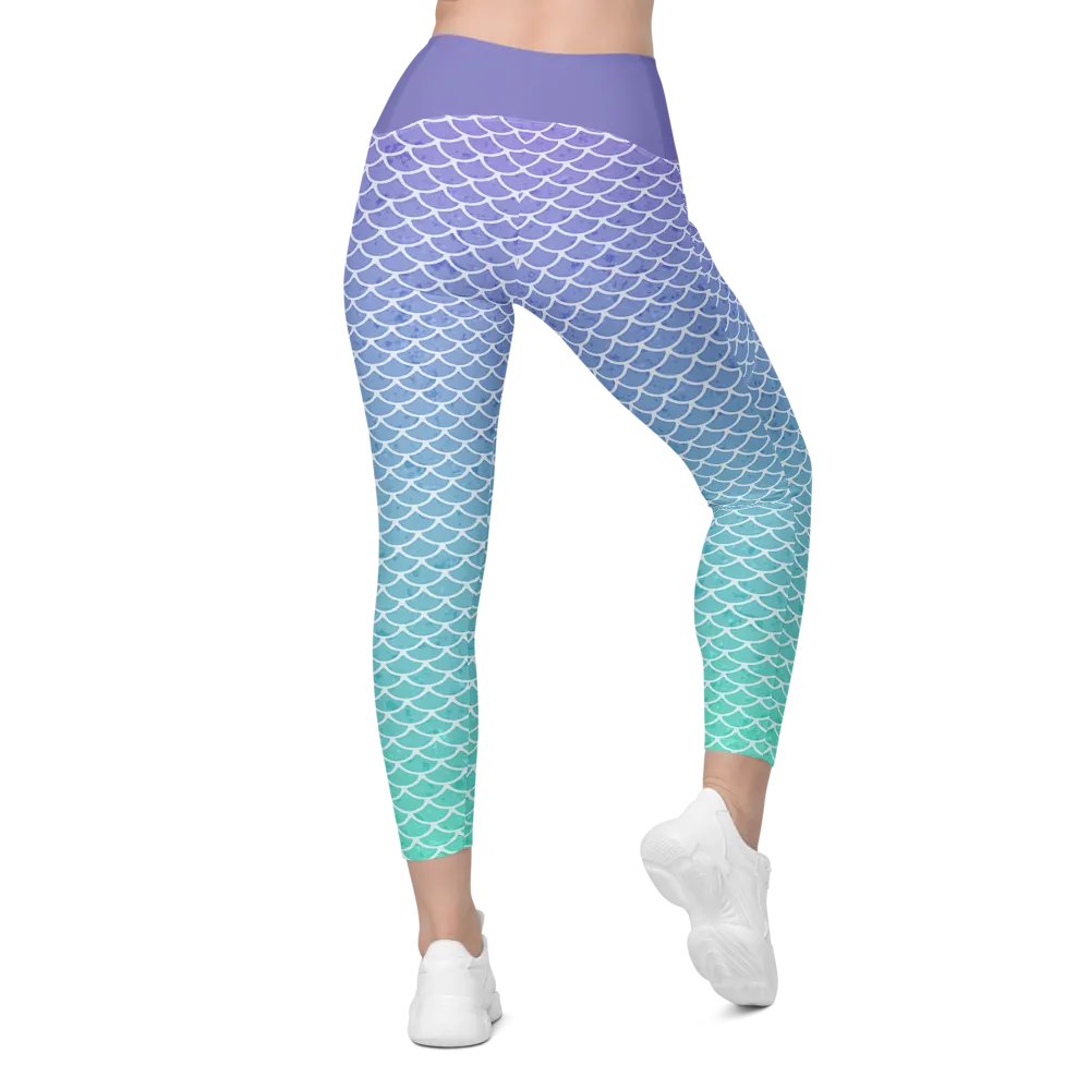 Gaming Mermaid Leggings with Pockets product image (12)