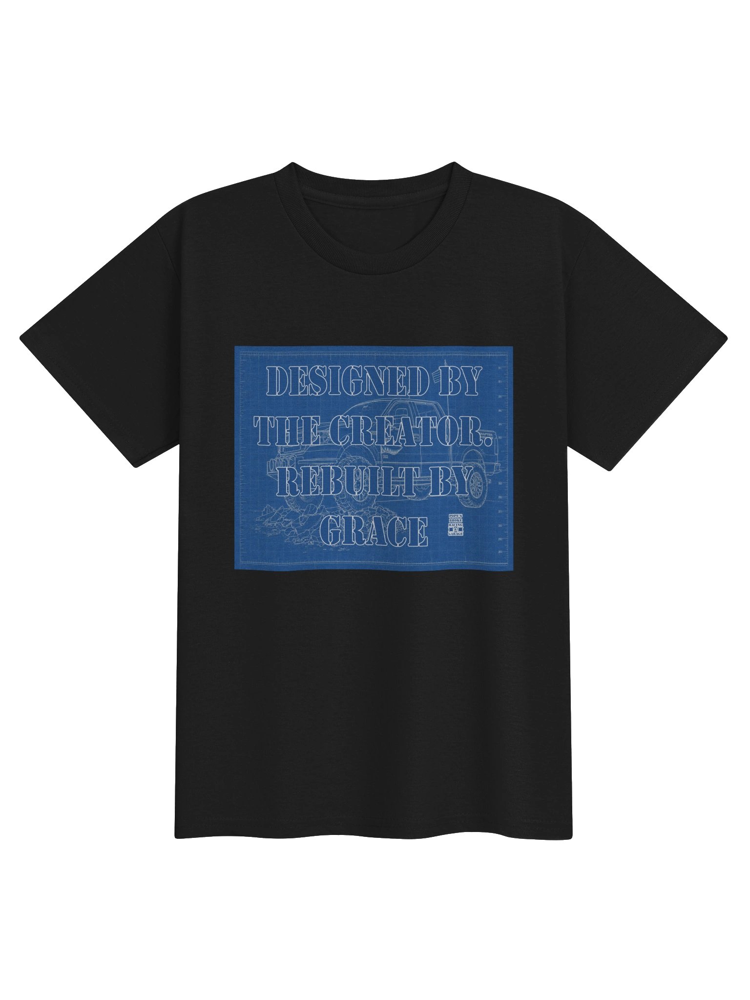 Rebuilt by Grace Youth Tee product image (2)