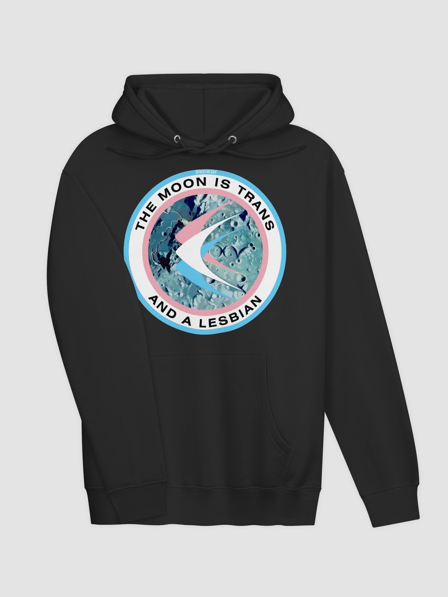 Trans Lesbian Moon Hoodie product image (11)