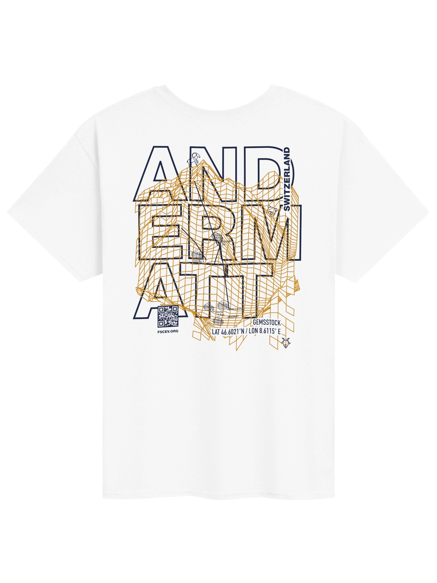 Andermatt Coordinates & Resort White (front and back print) product image (2)