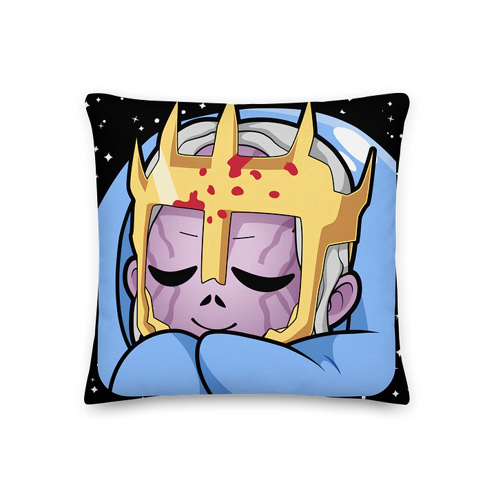 Crowned Dreaming Lich Refined Pillow product image (1)