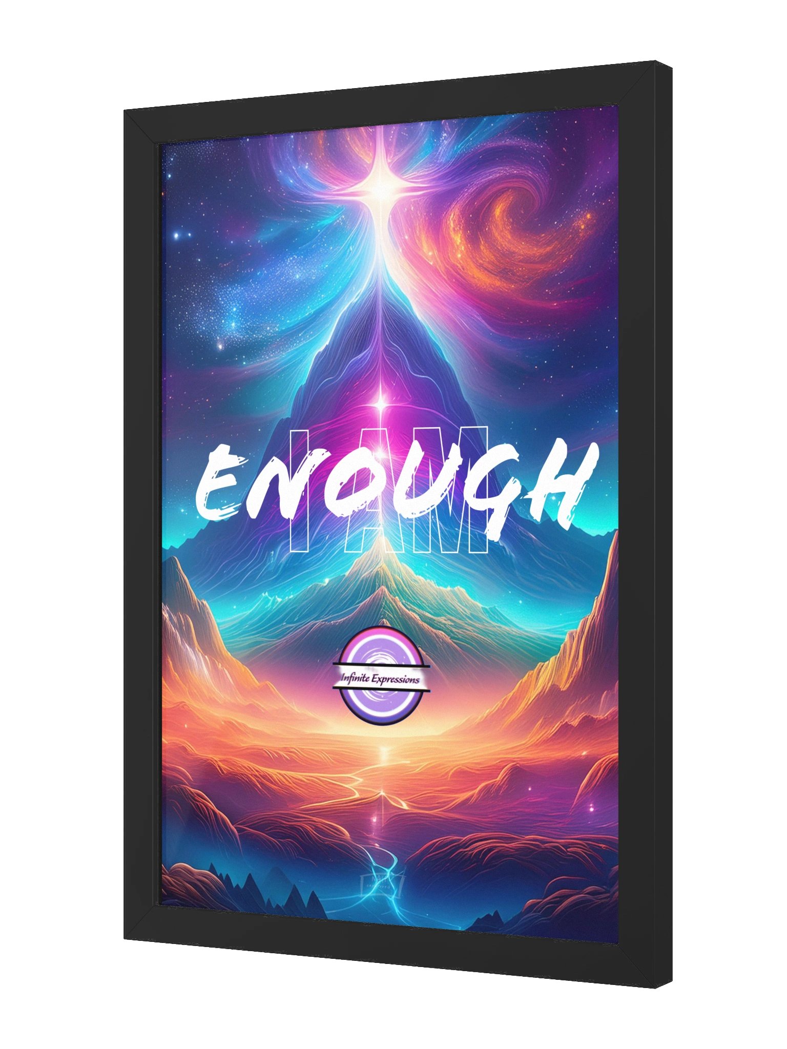 Poster & Frame - I AM ENOUGH product image (2)