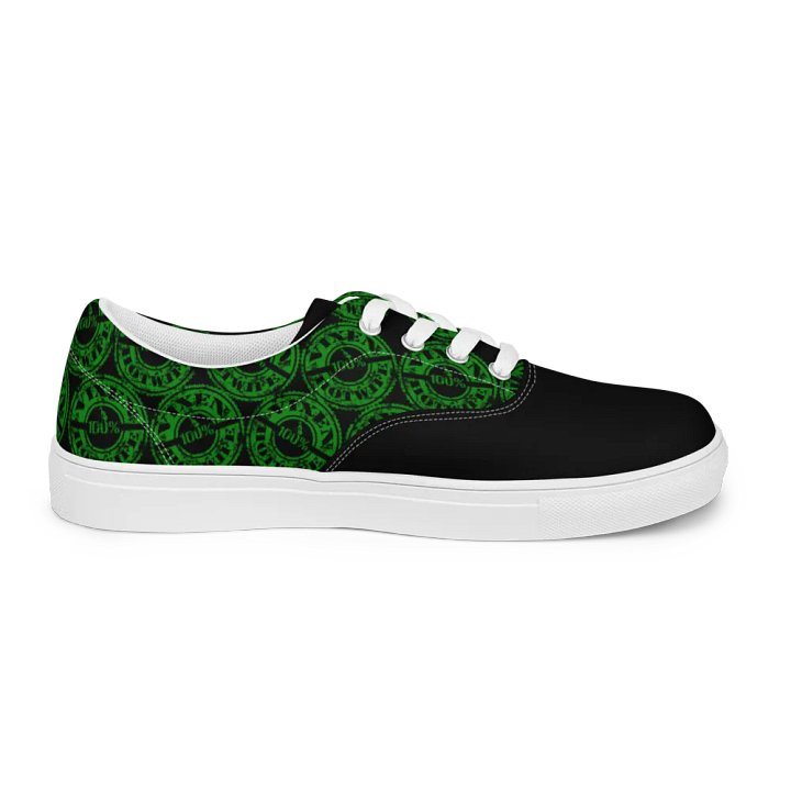 100% Vixen Hotwife lace-up canvas shoes product image (1)