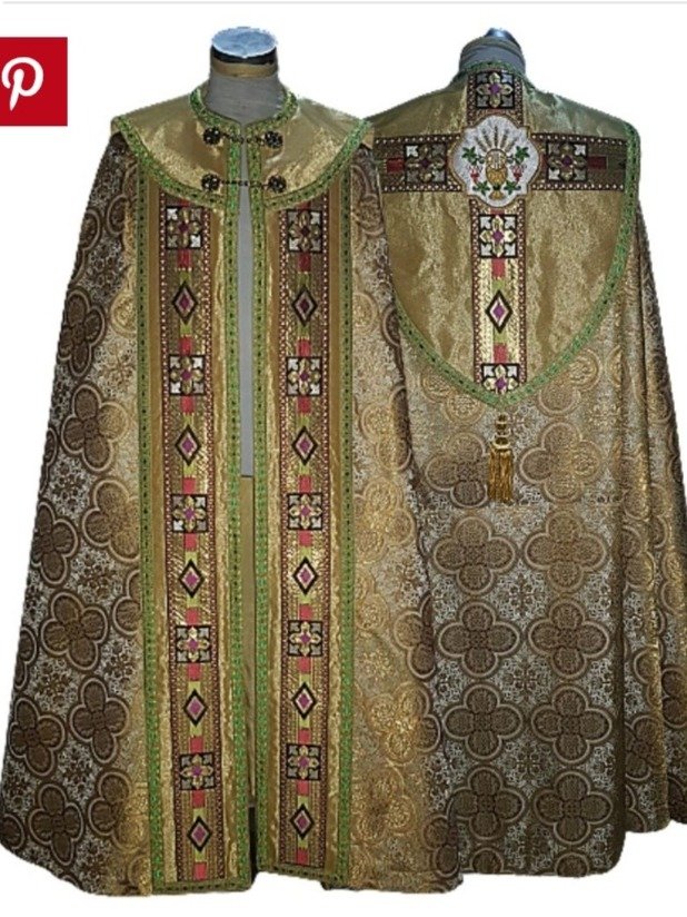 Bishop Vestments, Clerical Attire, Liturgical Garments, Ecclesiastical Robes, Sacred Vesture. product image (5)