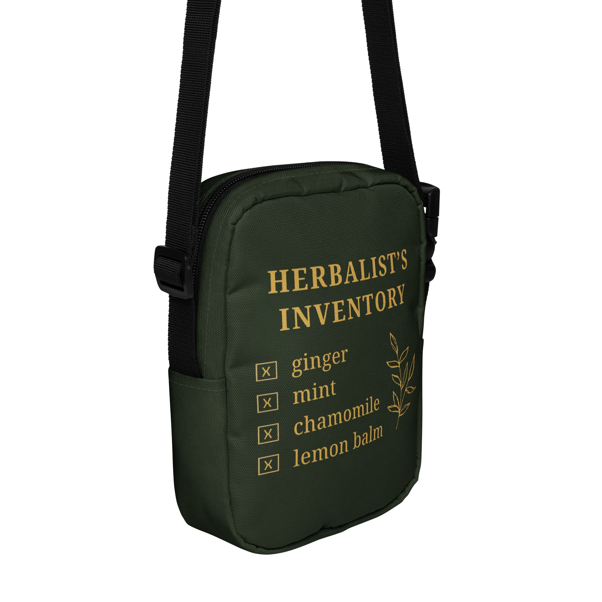 Herbalist Inventory Crossbody Bag | Herbal Comfort & Chronic Illness Essentials Bag product image (2)