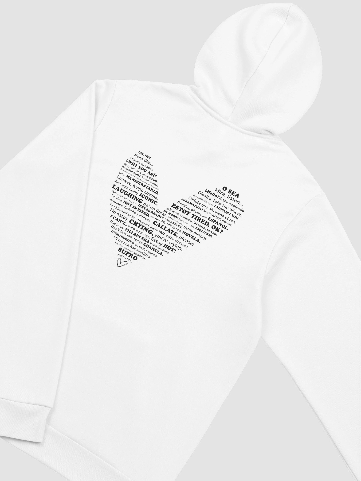 "Spanglish" Hoodie product image (8)