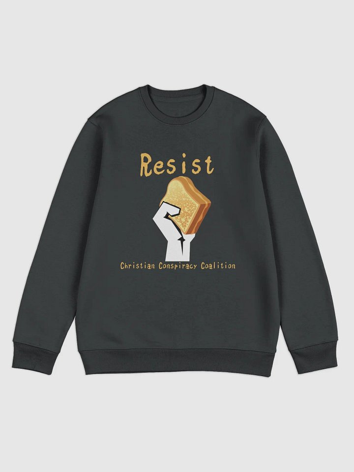 Christian Conspiracy Coalition (Resist Edition) - Unisex Eco Sweatshirt product image (1)