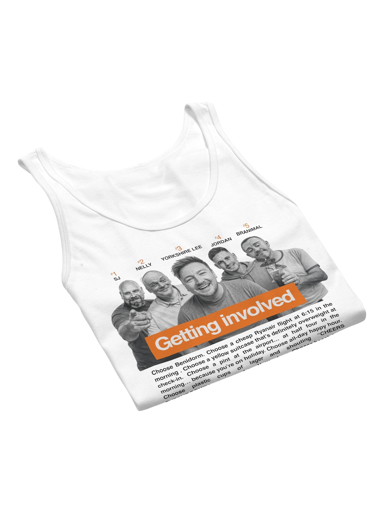 Getting Involved Classic Jersey Vest product image (7)