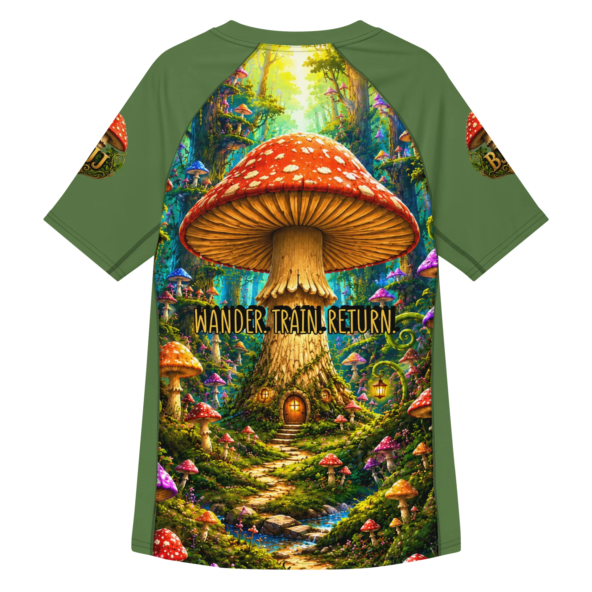 Gnome Rash Guard Design product image (2)