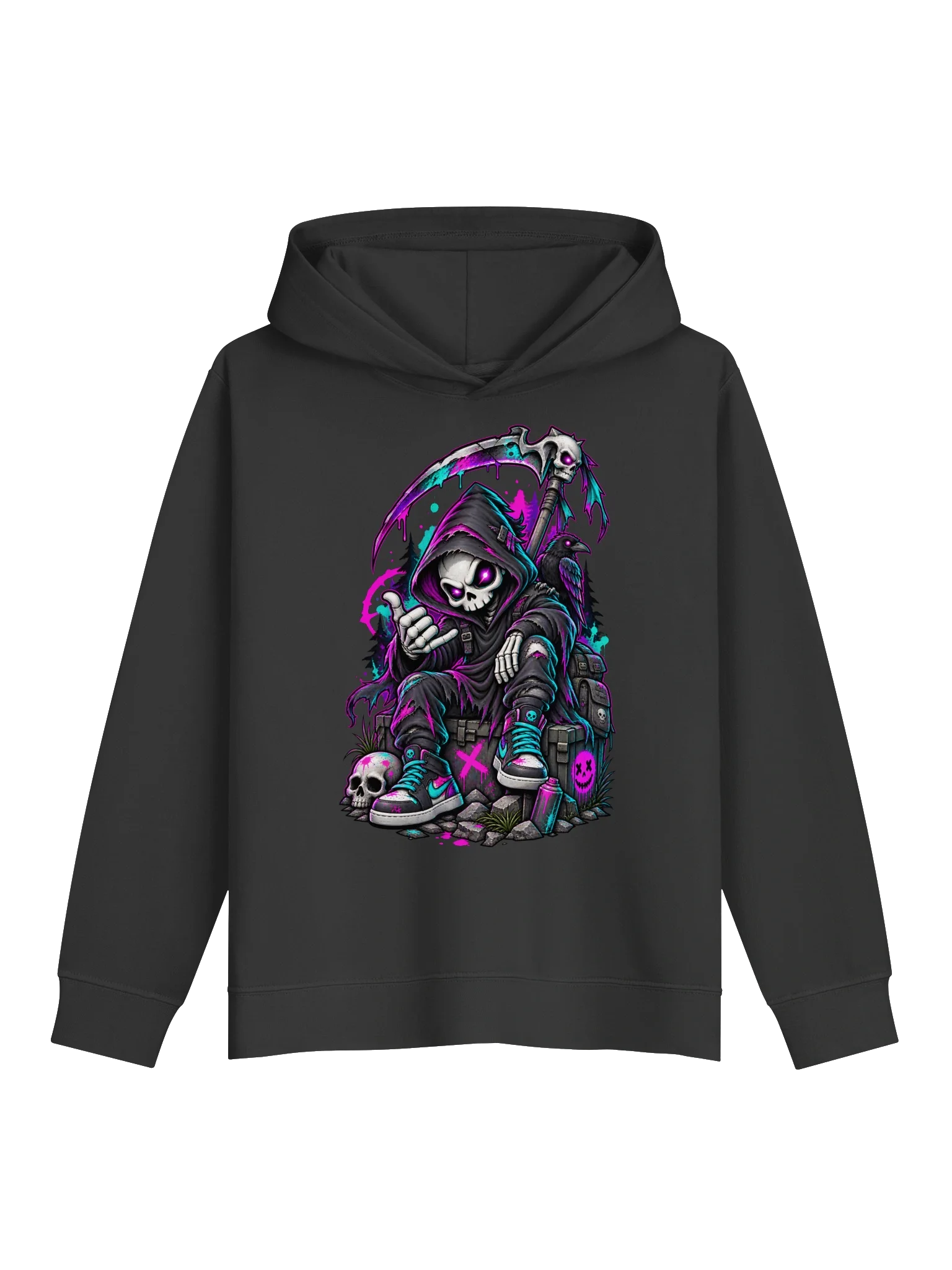 Neon Reaper Youth Hoodie