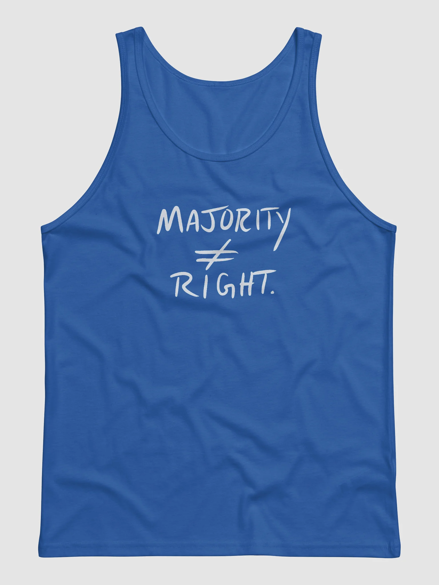Majority ≠ Right tank (white) product image (3)