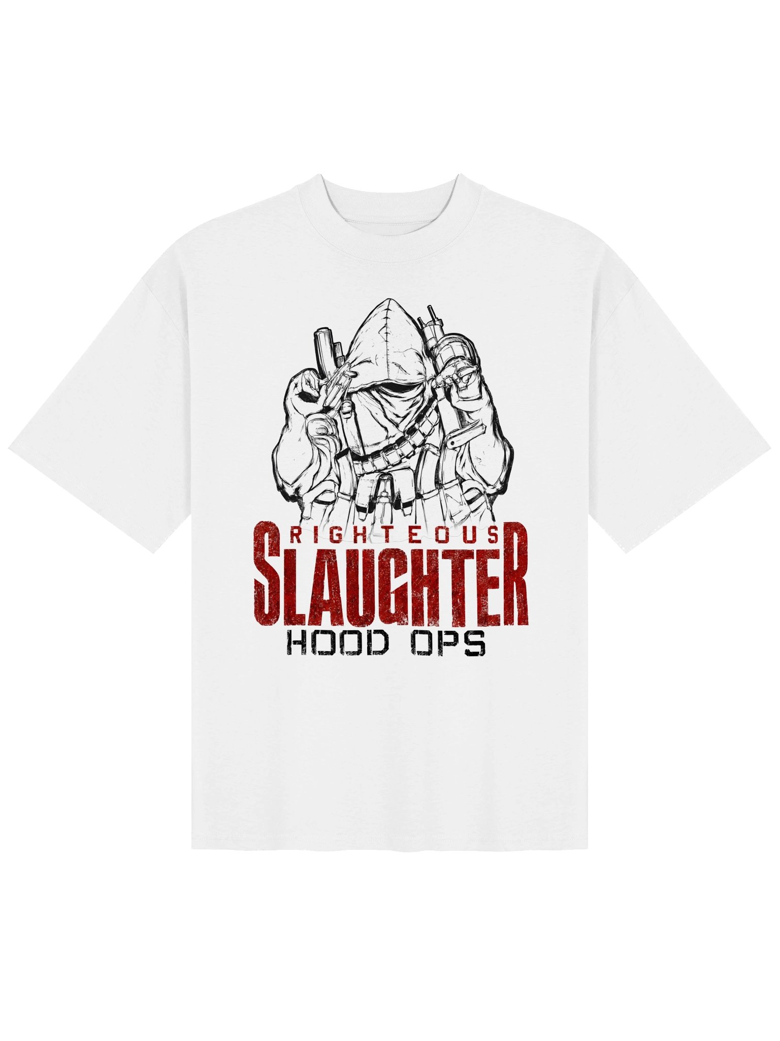 GTA VI Righteous Slaughter Hood Ops Oversized T-Shirt product image (3)