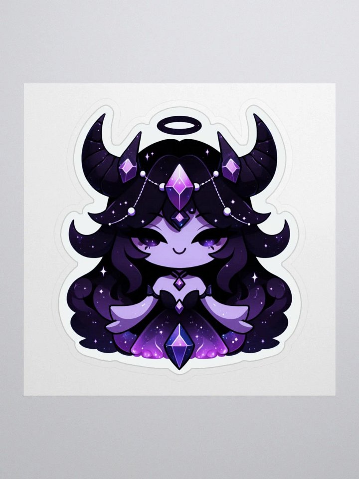Chibi Dark Goddess Stickers product image (1)