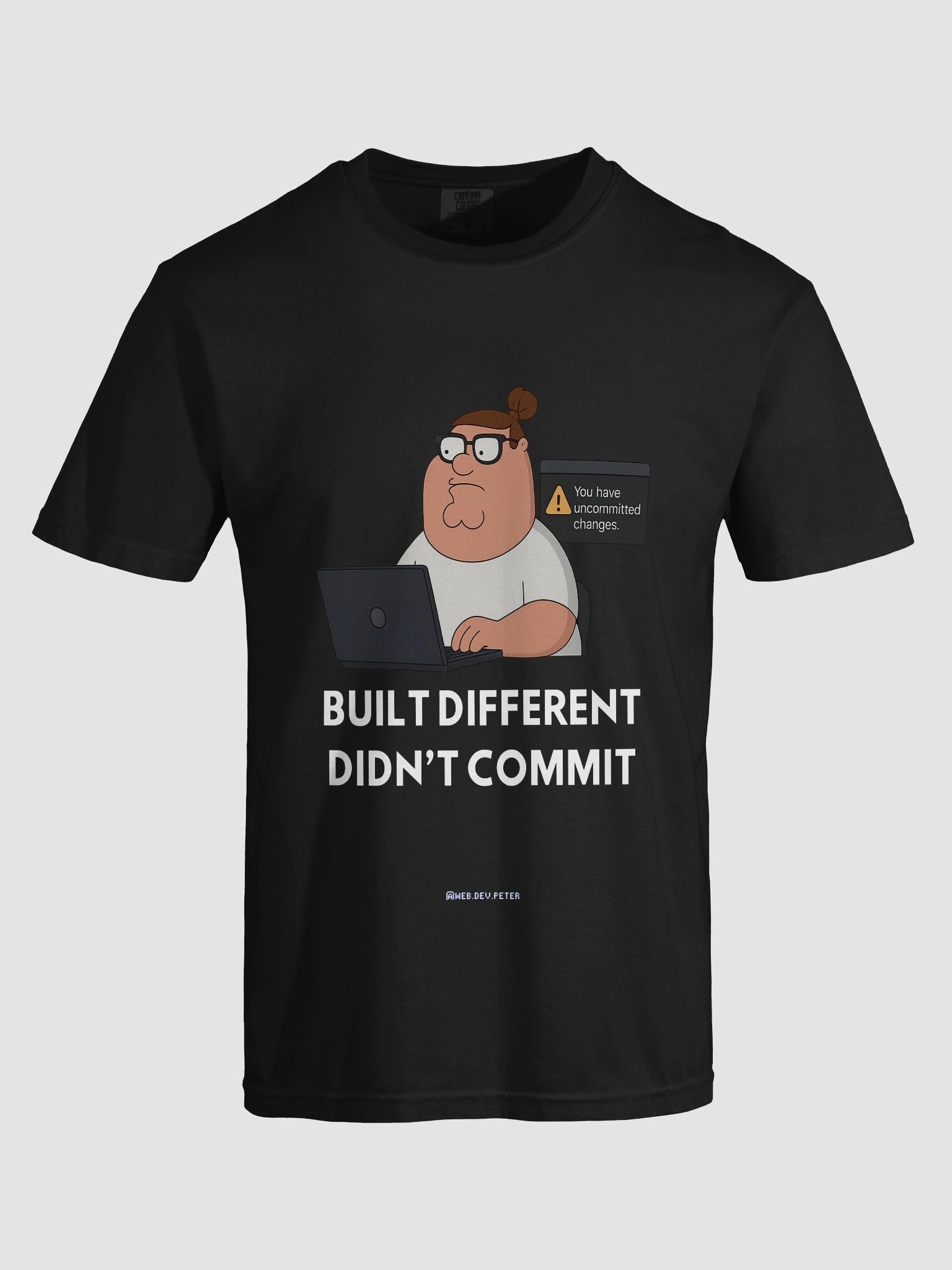 “Didn’t Commit” Developer Tee product image (90)