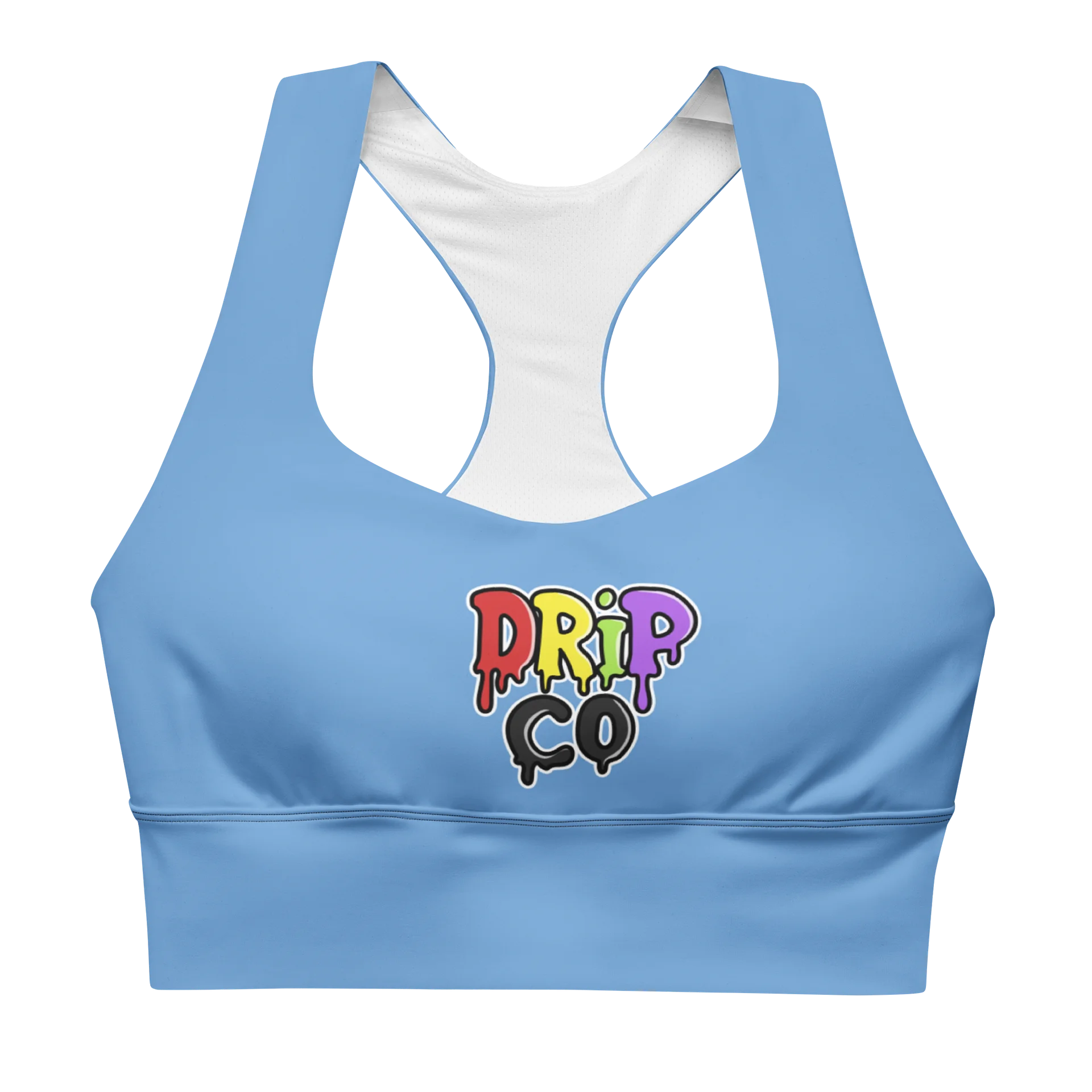 Drip Co Color Splash Longline Sports Bra product image (1)