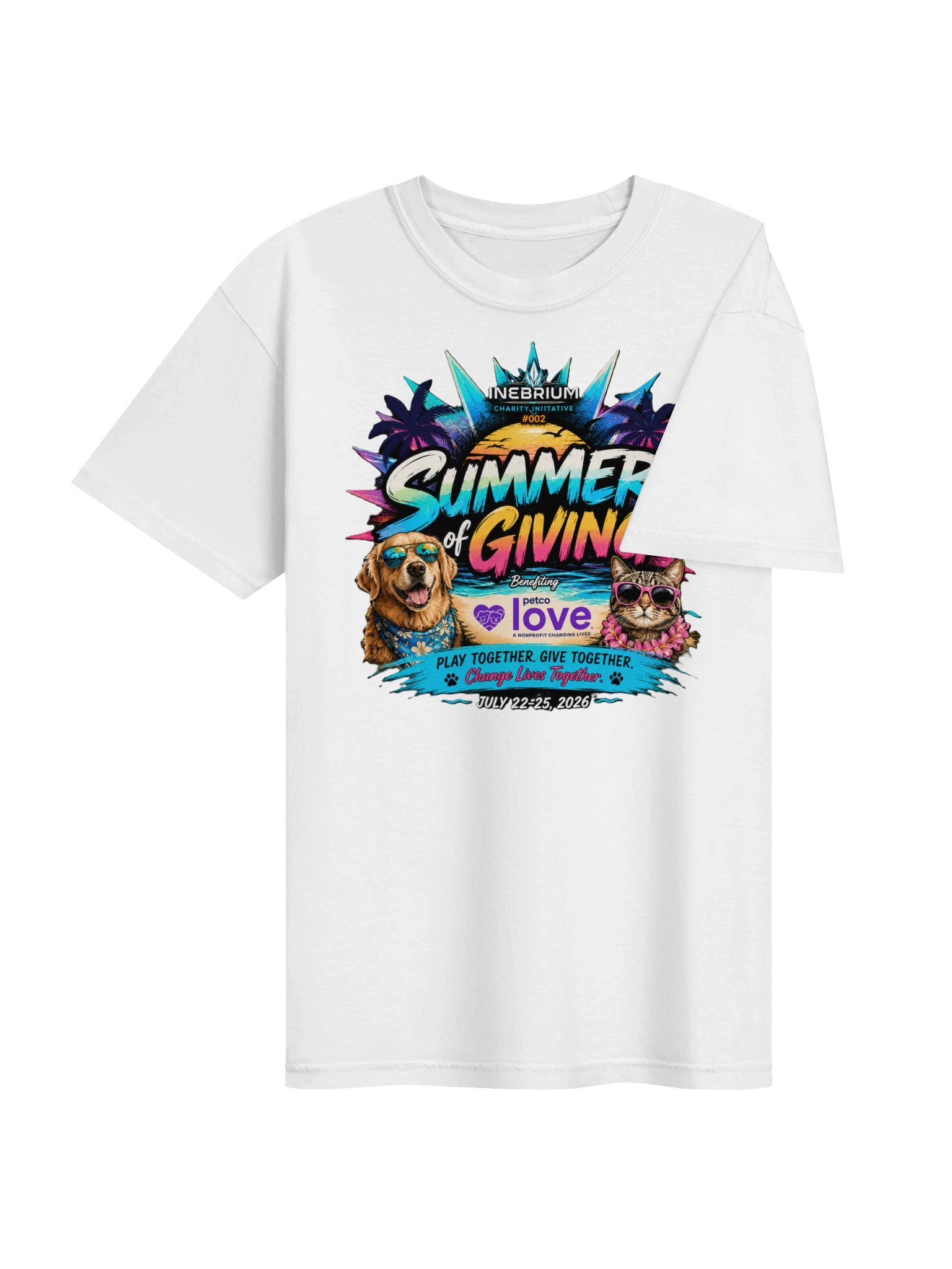 Summer of Giving Retro Charity Tee product image (4)
