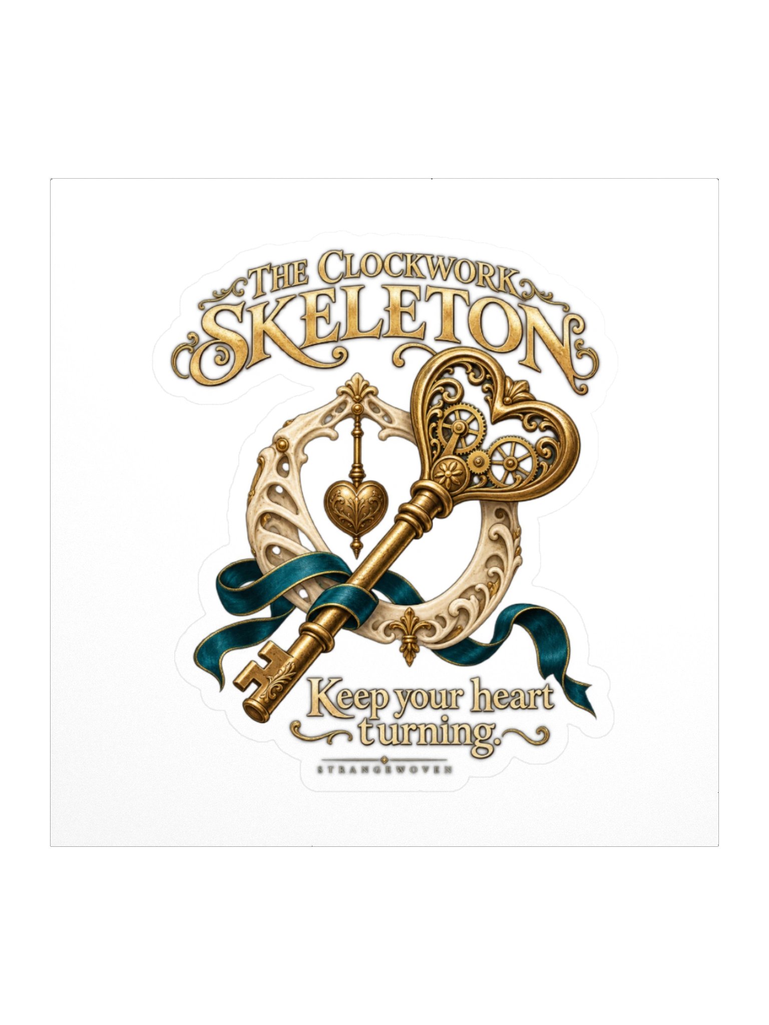 Clockwork Skeleton Sticker product image (1)