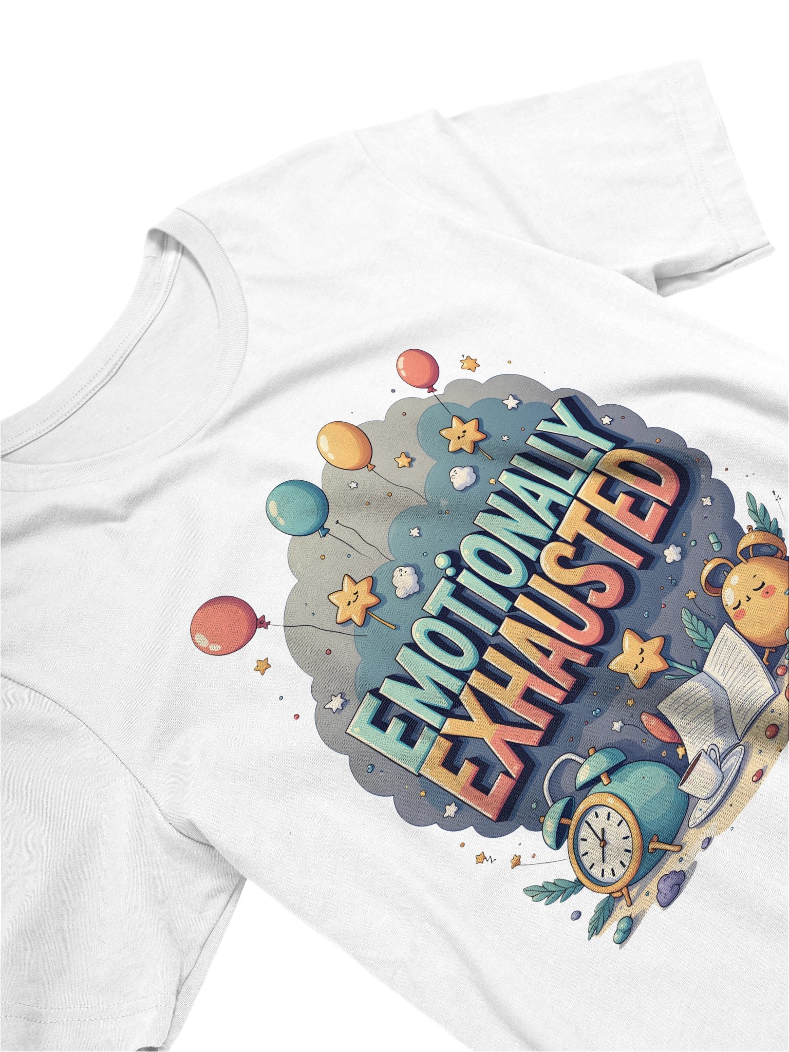 Emotionally Exhausted Humor T-Shirt product image (2)