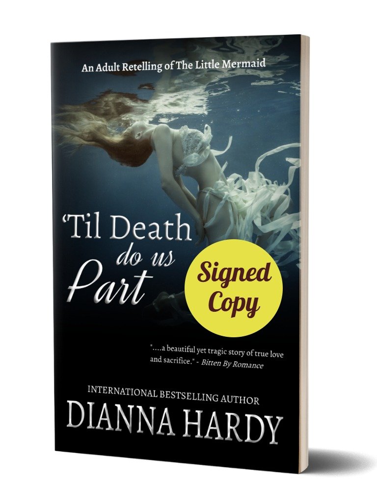 'Til Death Do Us Part: An Adult Retelling of The Little Mermaid, signed paperback (two editions) product image (1)