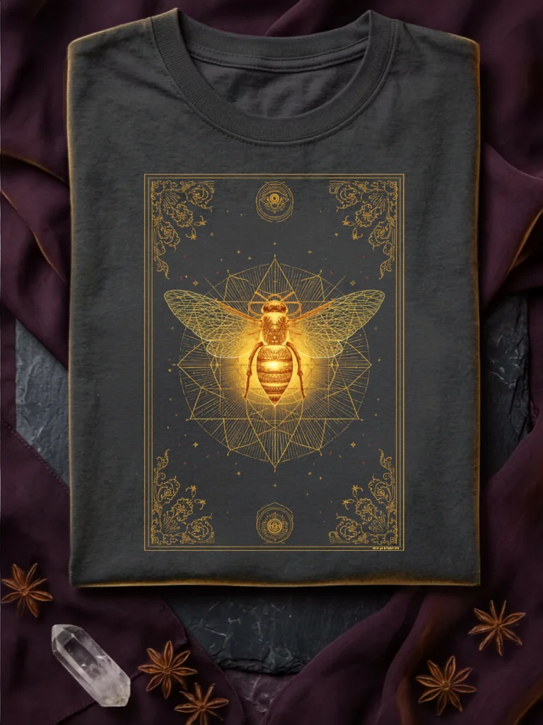 Golden Bee Mandala Tee product image (1)