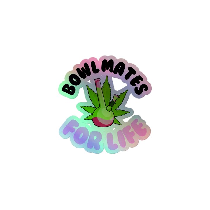 Bowl Mates For Life Holi-Sticker product image (1)