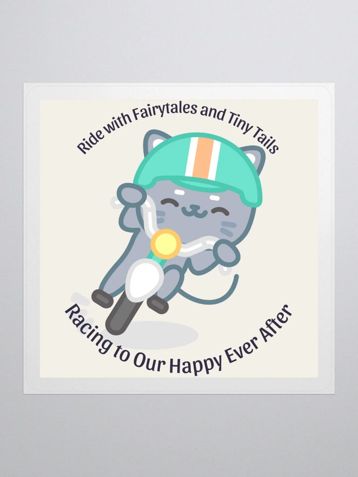 Ride with FTTR Sticker product image (3)
