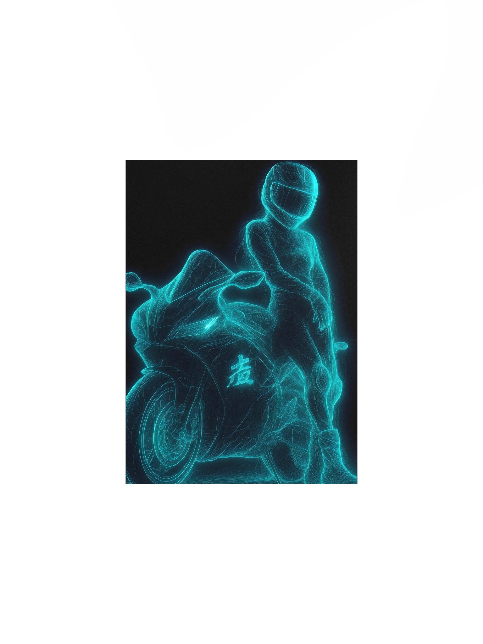 Neural Riders Matte Poster product image (1)