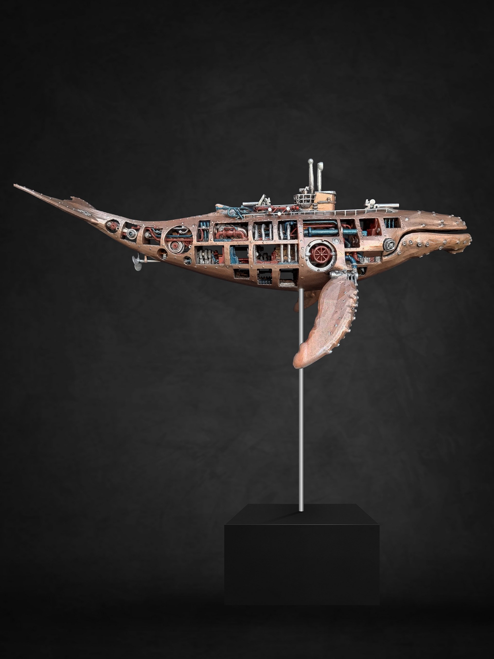 The Mariner’s Shadow: Whale Structural Study | 410mm (16.1") product image (1)