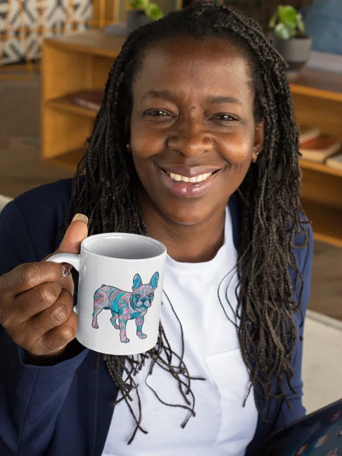 Groovy Frenchie #2 - Mug product image (2)