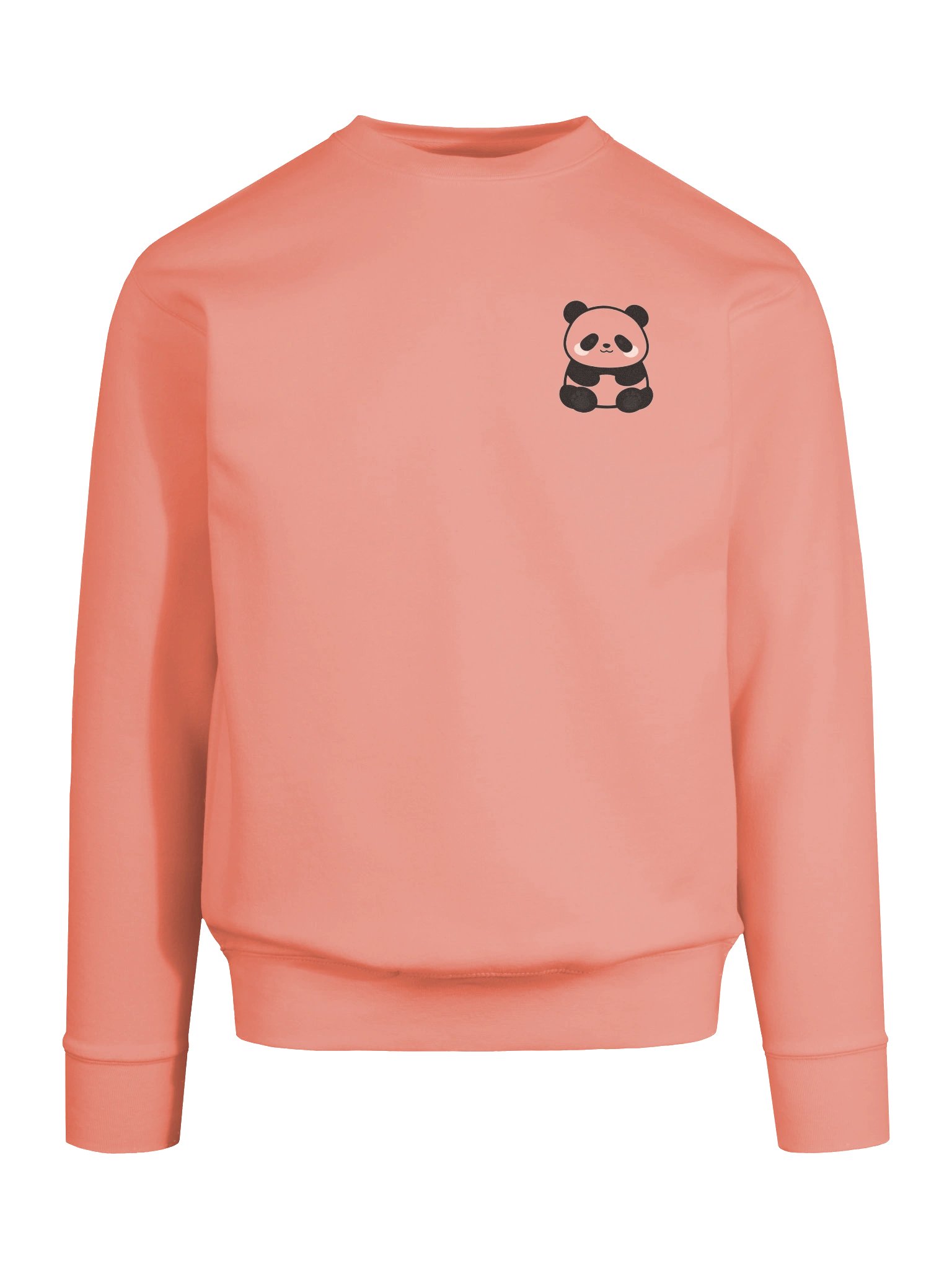 Kawaii Panda Graphic Sweatshirt – Peach product image (9)