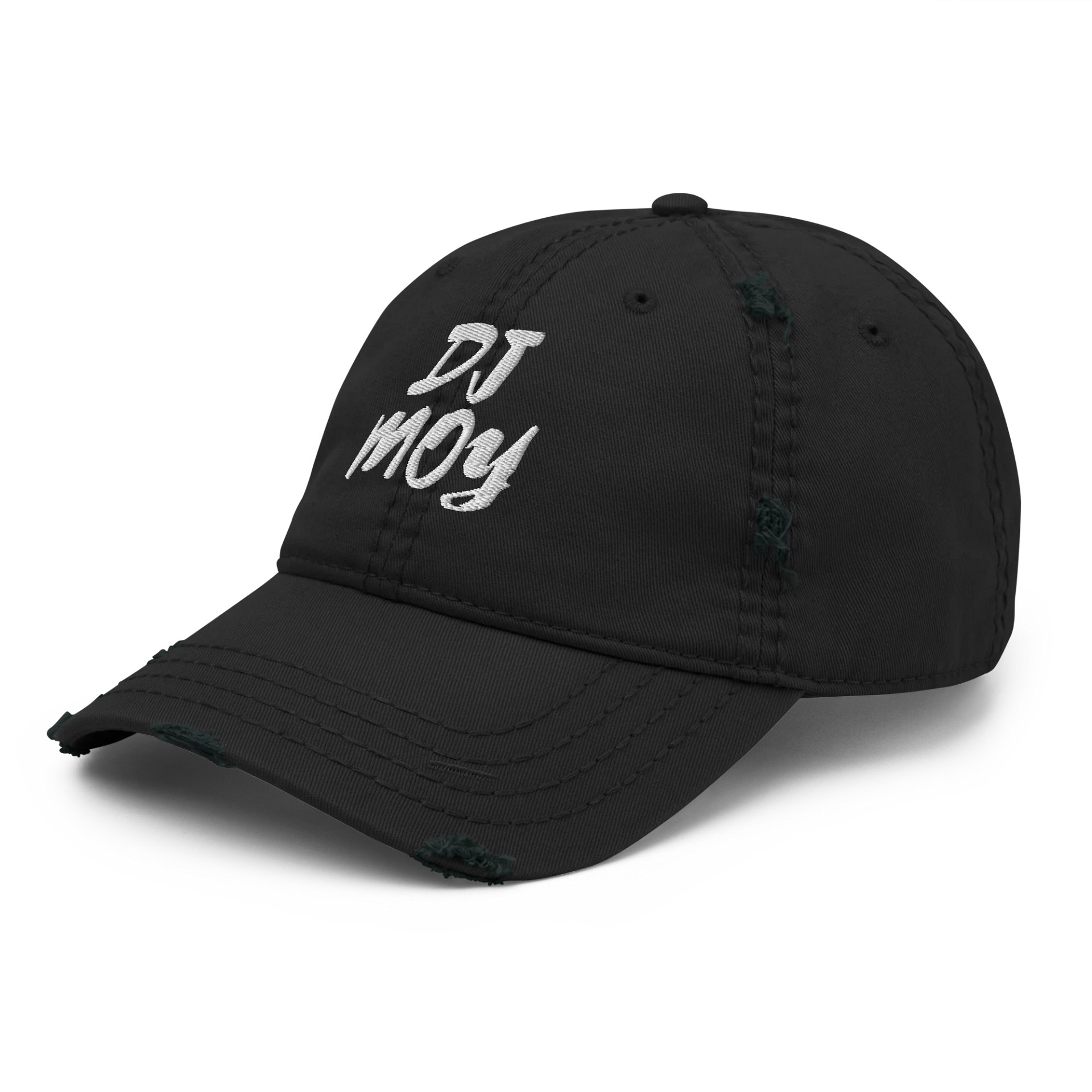 DJ Moy Logo - Distressed Cap (Embroidered) product image (3)