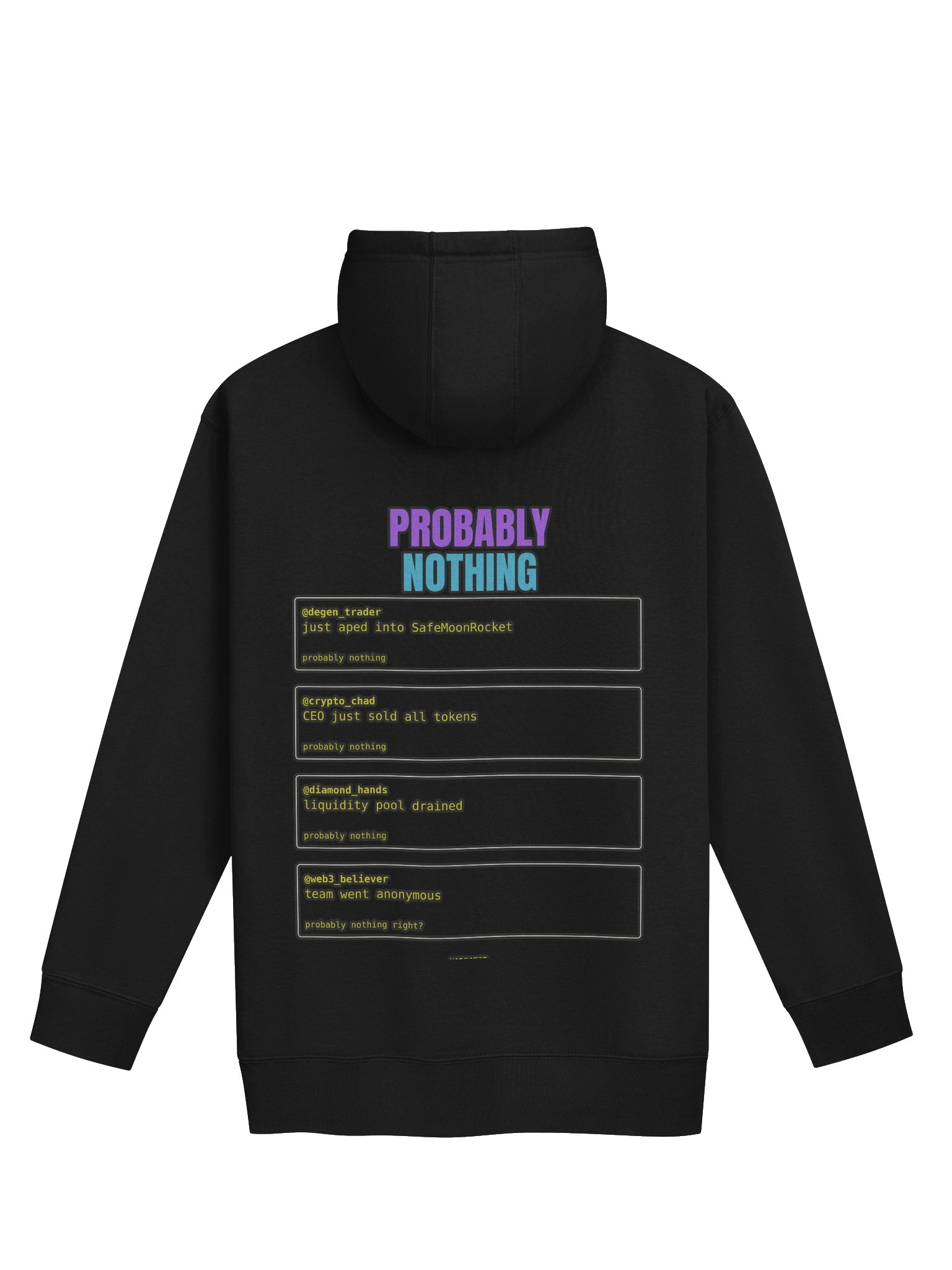 Probably Nothing Premium Streetwear Hoodie product image (2)