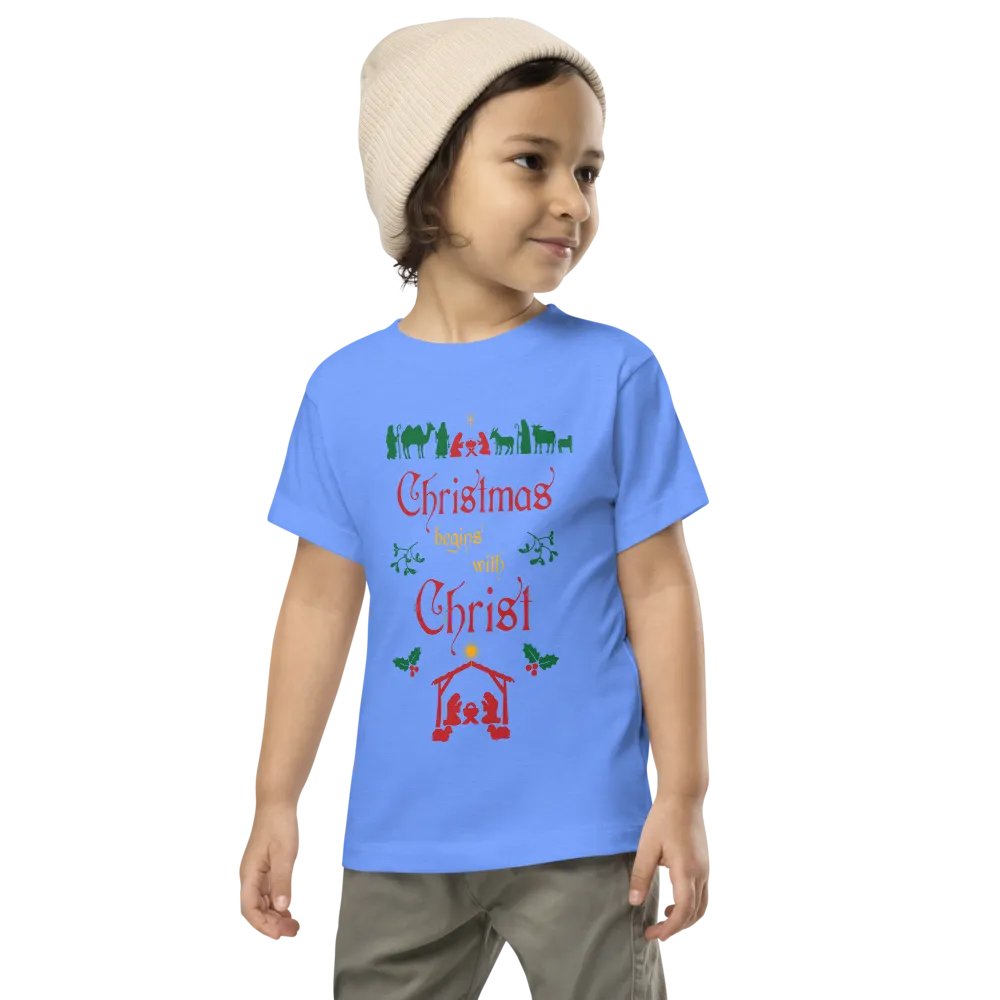 Christmas Begins With Christ Toddler T-Shirt product image (5)