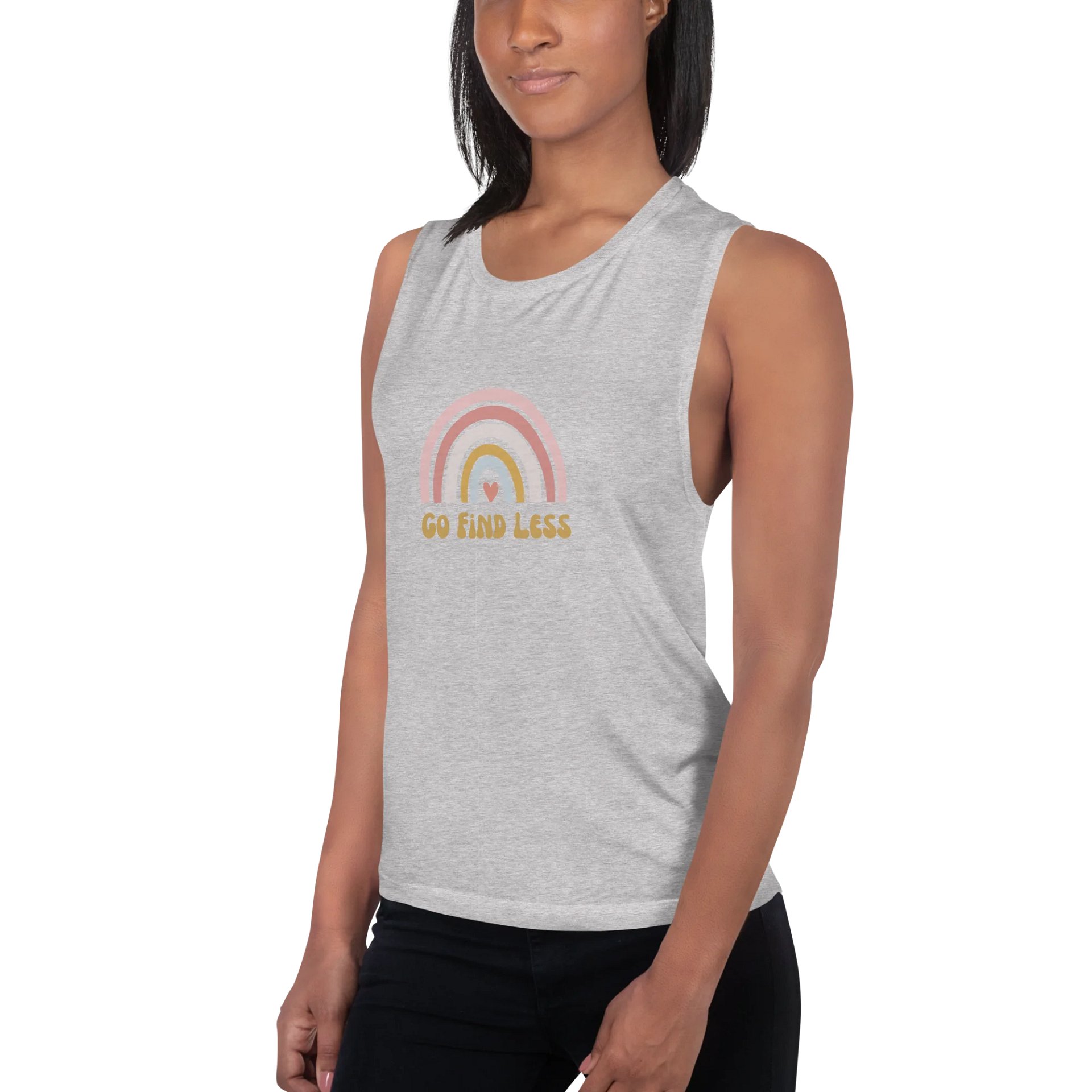 Flowy Tank with Print- Go Find Less product image (2)