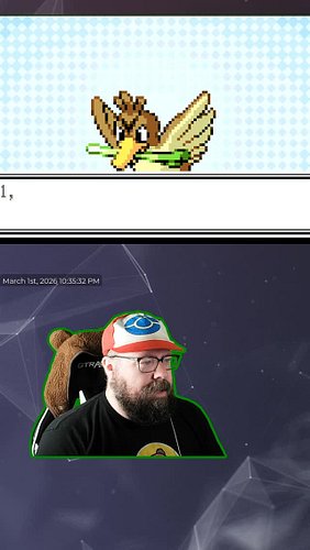 It's weird that you just kinda slap the TM/HM CD on their forehead, yeah? #PokemonLeafGreen | #andy_bundy on #Twitch