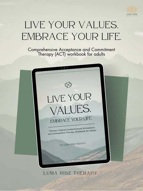 Complete Acceptance and Commitment Therapy (ACT) Workbook for Adults product image (1)