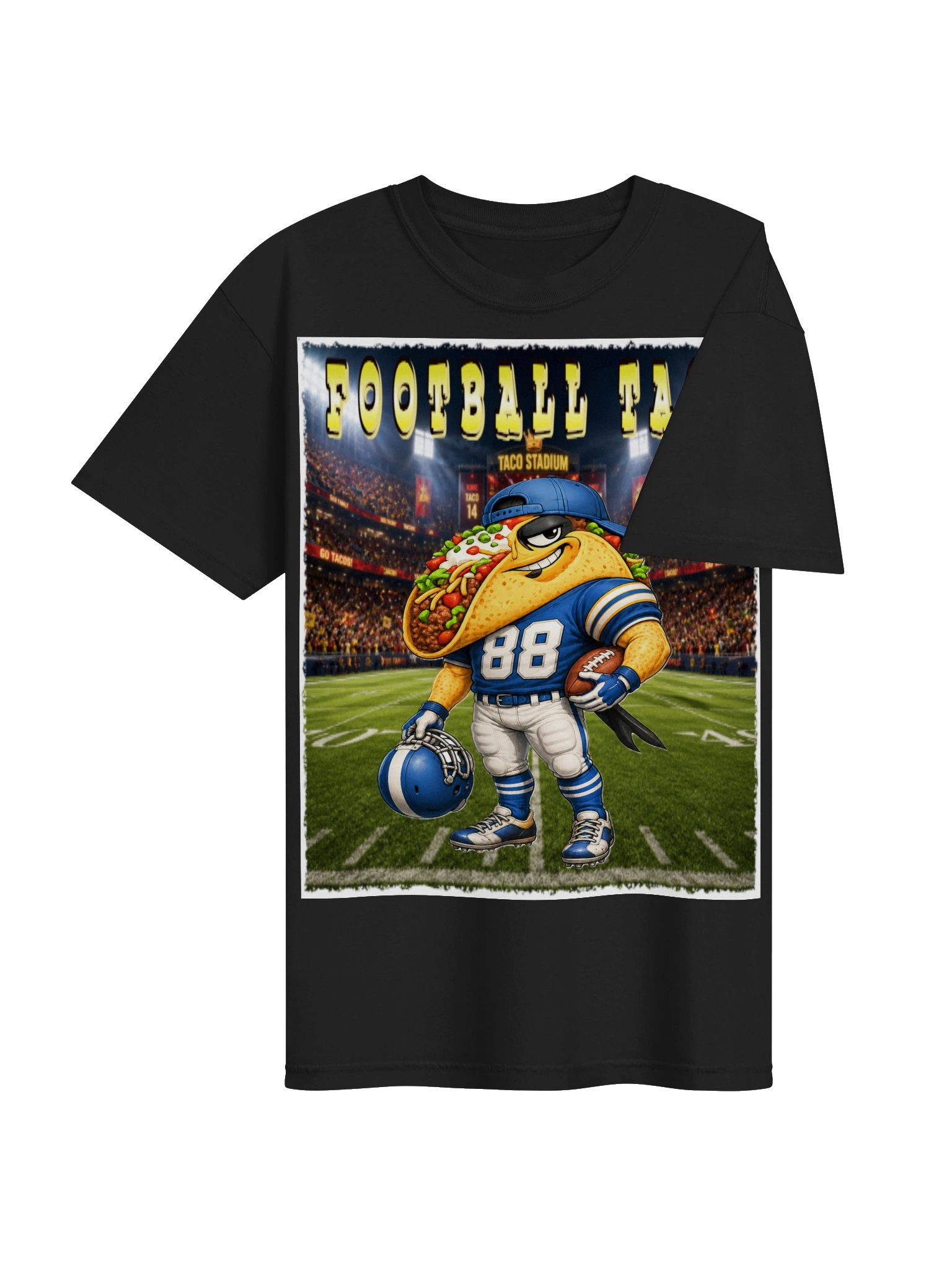 Football Taco Stadium Tee - The Taco family product image (46)